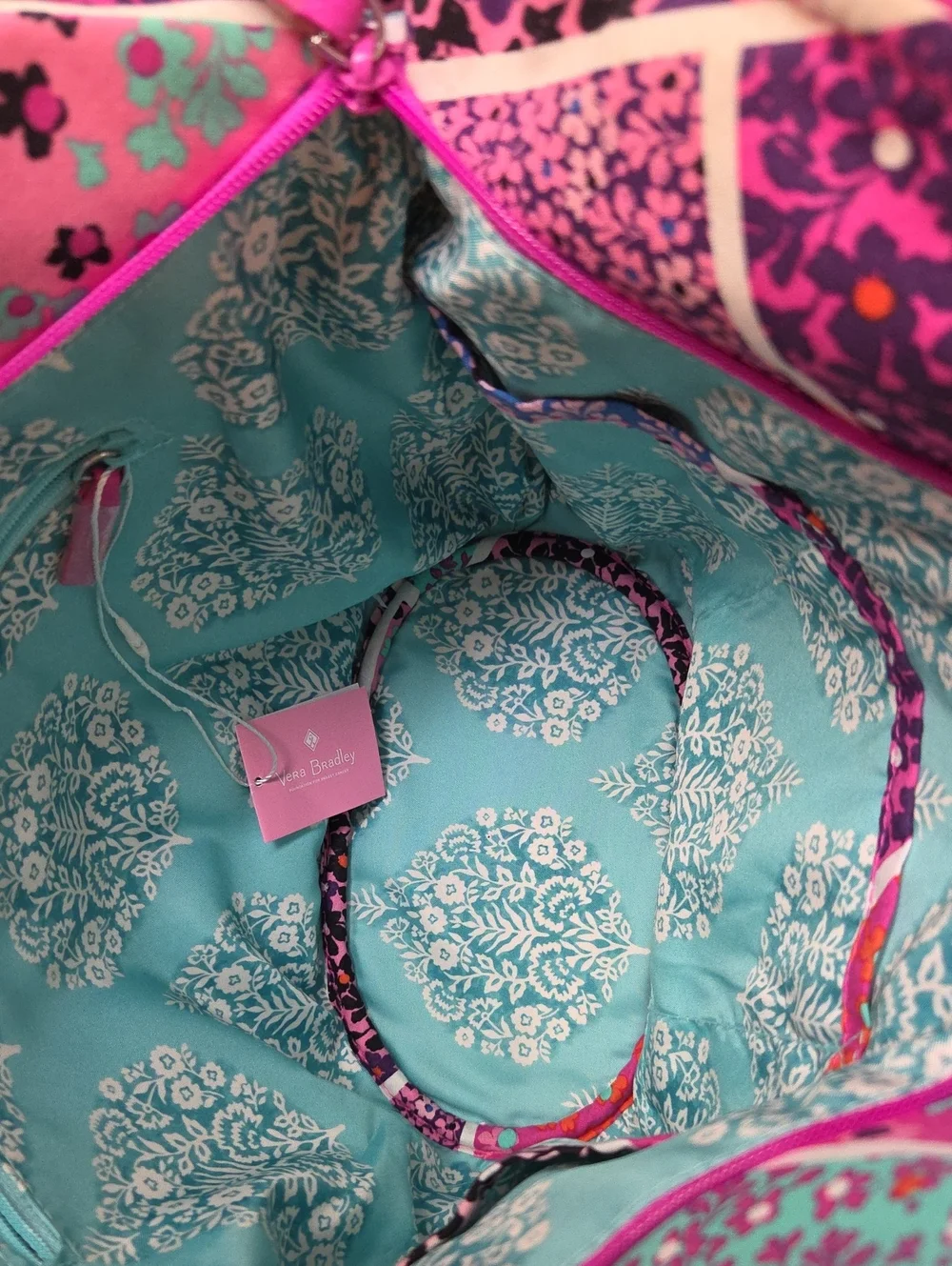 Vera Bradley Quilted Tote Bag
